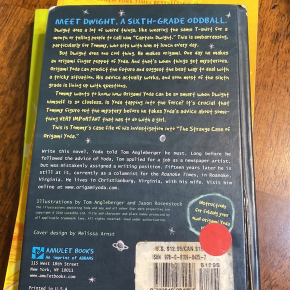 Big Nate out Loud Preteen/teen books. Amulet. The strange case of origami Yoda. - Picture 3 of 15